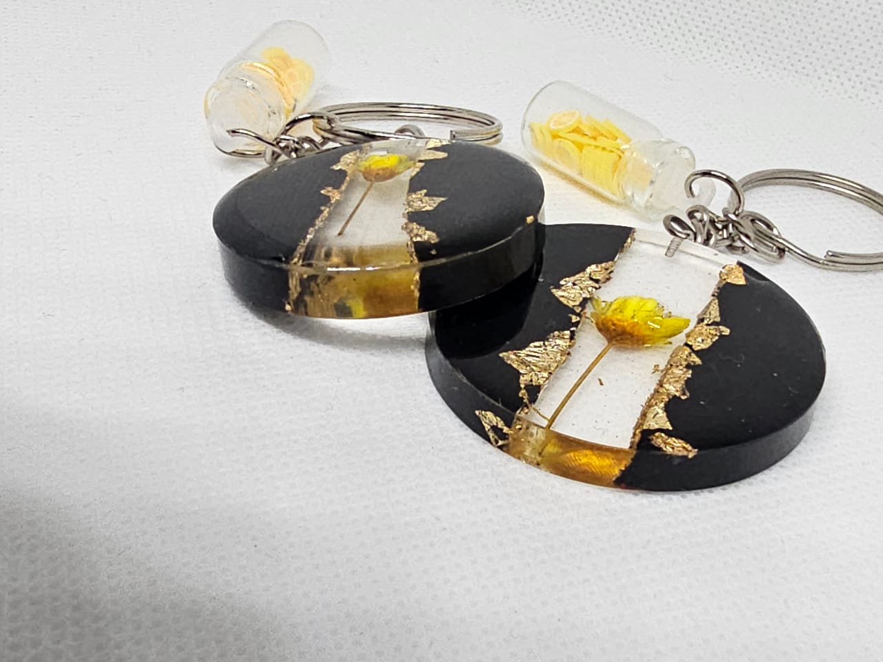 Yellow Blossom Keychain